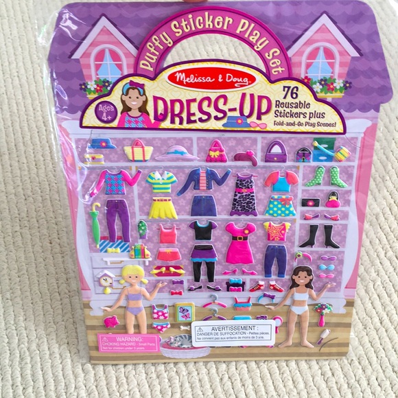 COPY - New Dress-Up (1)and Mermaid (1)Puffy Sticker Play Set  + Reusable sticke… - Picture 4 of 15
